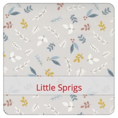 Cotton Fabric - Little Sprigs Fabric swatch image for pattern: Little Sprigs