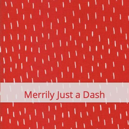 Cotton Fabric - Merrily Just a Dash Fabric swatch image for pattern: Merrily Just a Dash
