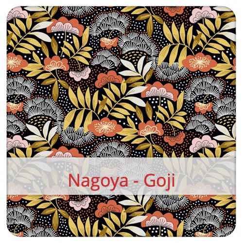 Cotton Fabric - Nagoya - Goji Fabric swatch image for pattern: Nagoya - Goji