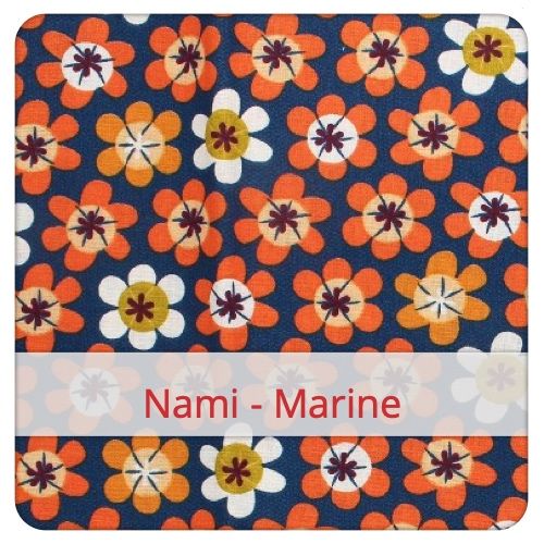 Fabric swatch image for pattern: Nami - Marine