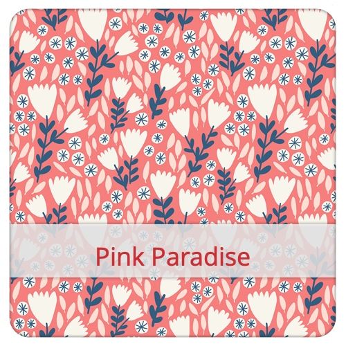 Fabric swatch image for pattern: Pink Paradise