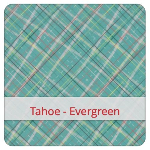 Échantillon de tissu pour le motif: Tahoe - Evergreen