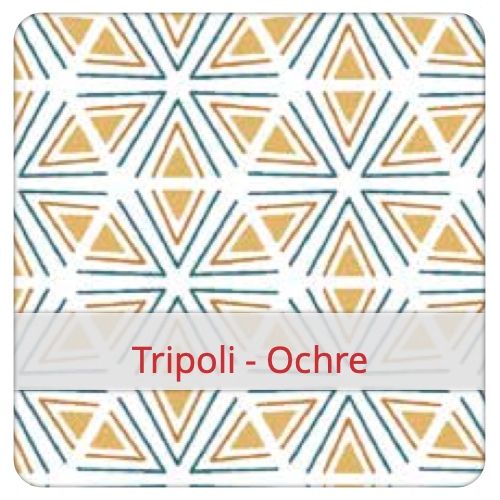 Échantillon de tissu pour le motif: Tripoli - Ochre
