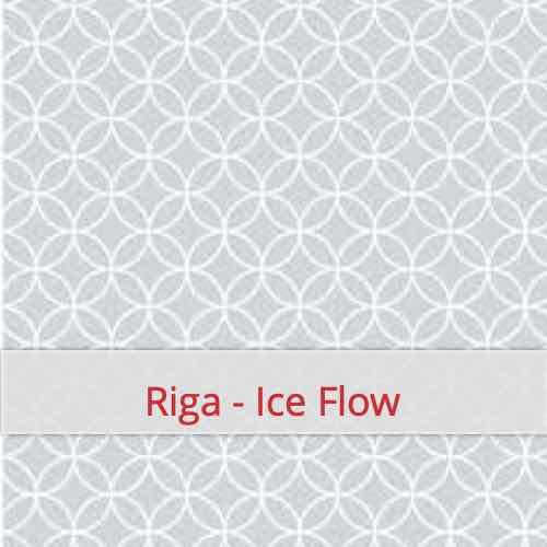 Cotton Fabric - Riga - Ice Flow Cotton Fabric - Riga - Ice Flow