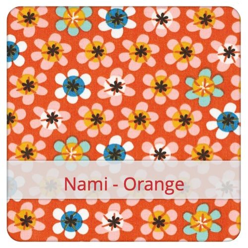 Fabric swatch image for pattern: Nami - Orange