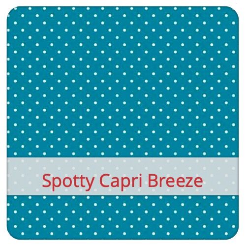 Fabric swatch image for pattern: Spotty Capri Breeze