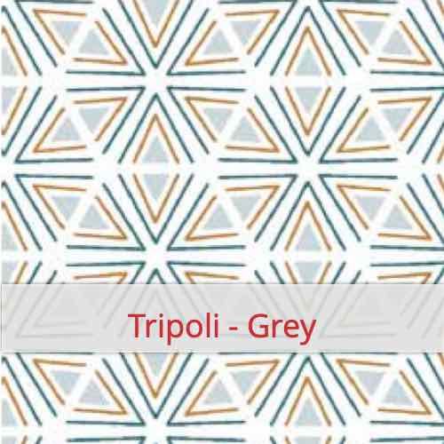 Échantillon de tissu pour le motif: Tripoli - Grey