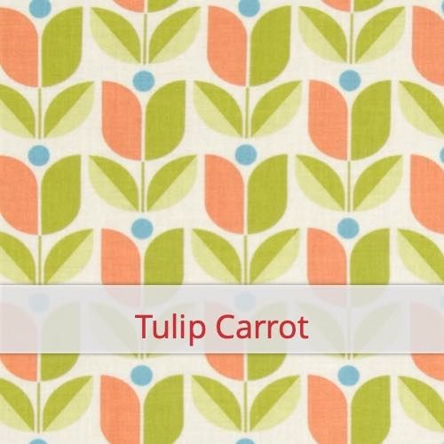 Échantillon de tissu pour le motif: Tulip Carrot