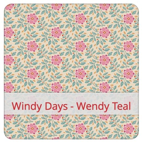 Échantillon de tissu pour le motif: Windy Days - Wendy Teal