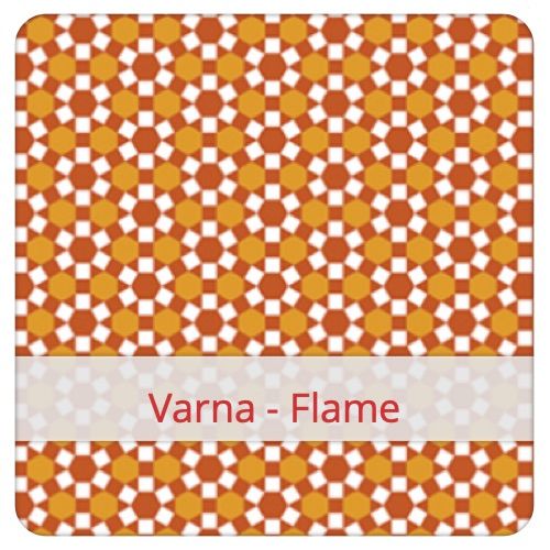 Échantillon de tissu pour le motif: Varna - Flame
