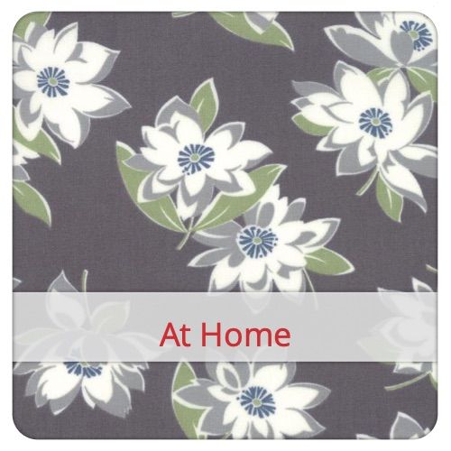 Fabric swatch image for pattern: At Home - Graphite