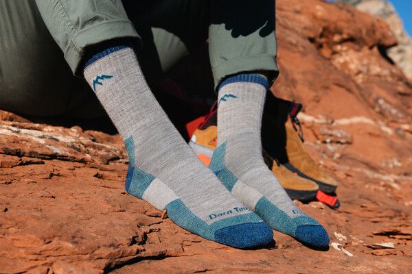 Darn Tough - Hiker: Mens Micro Crew - Rye - M