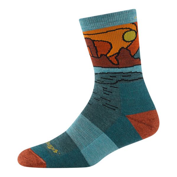 Darn Tough - Hiker: Womens Micro Crew - Celeste Teal - M