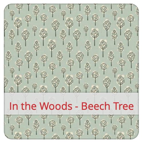 Katoenen Stof - In the Woods - Beech Tree