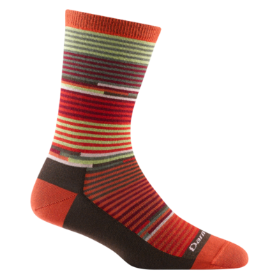 Darn Tough - Lifestyle: Damen Crew - Tomato - S