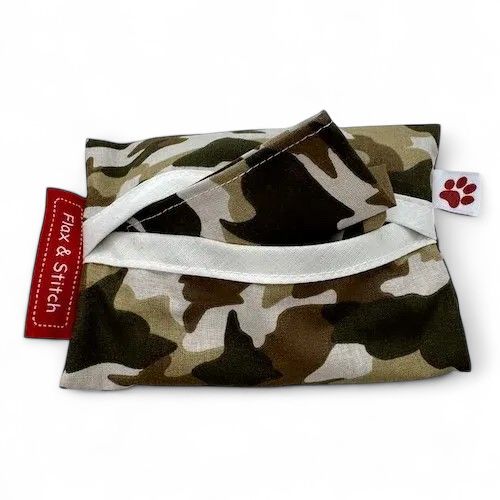 Herbruikbare Zakdoeken - Zakje van 5 - Camo - Marrons