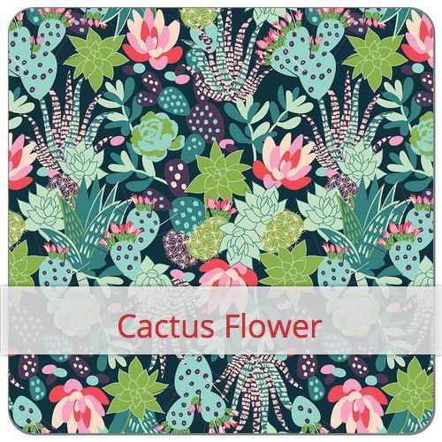 Tissu Eco-PUL - Cactus Flower