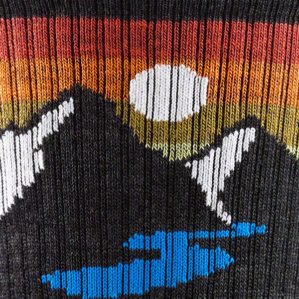 Darn Tough - Hiker: Mens Micro Crew - Sunset Ridge Charcoal - M