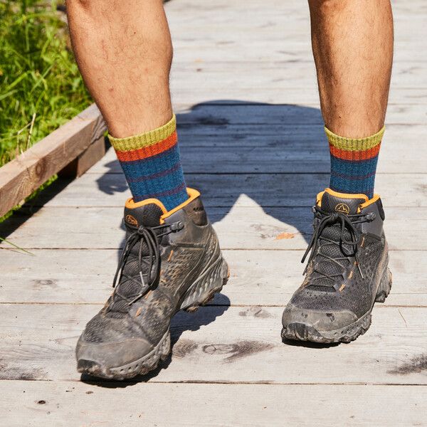Darn Tough - Hiker: Mens Micro Crew - Via Ferrata Teal - M