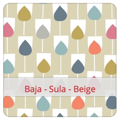 Katoenen Stof - Baja - Sula - Beige