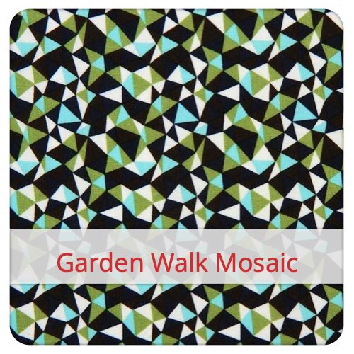 Katoenen Stof - Garden Walk Mosaic
