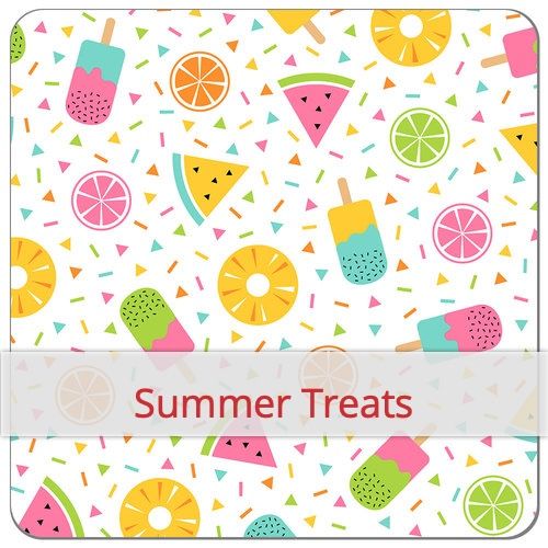 Herbruikbare Diepvriestas Medium - Summer Treats