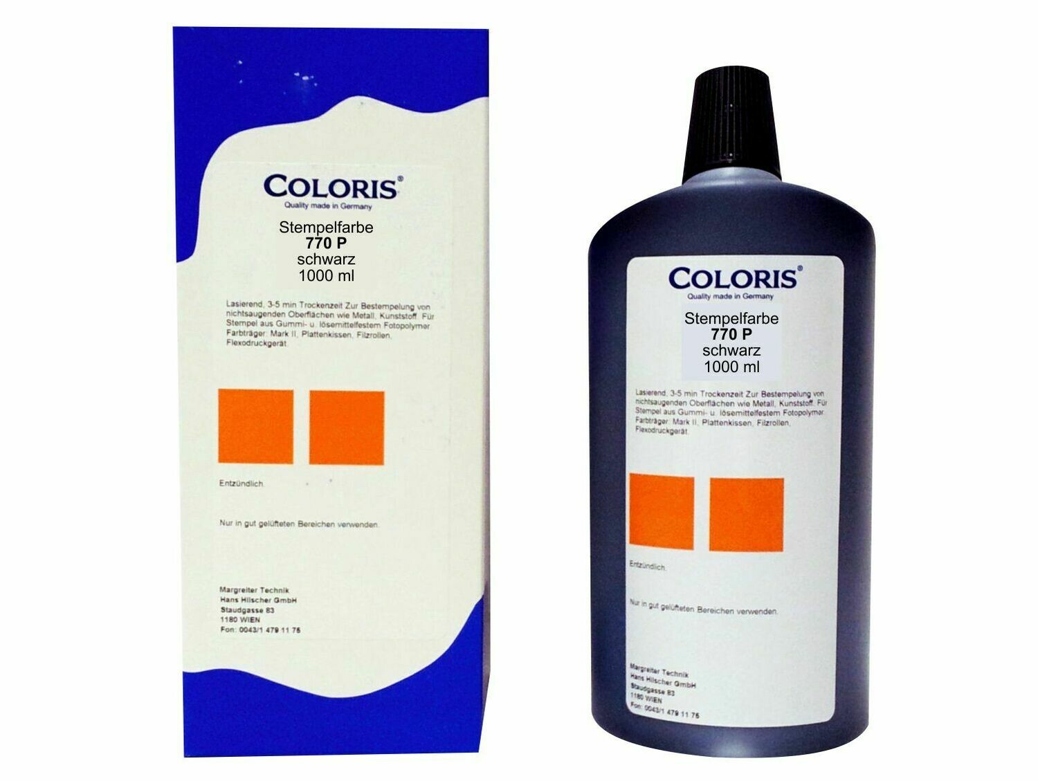 Coloris Stempelfarbe 770 P - 1000 ml