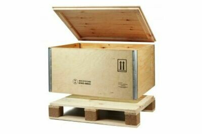 Klammergerät für Paletten und Holzkisten