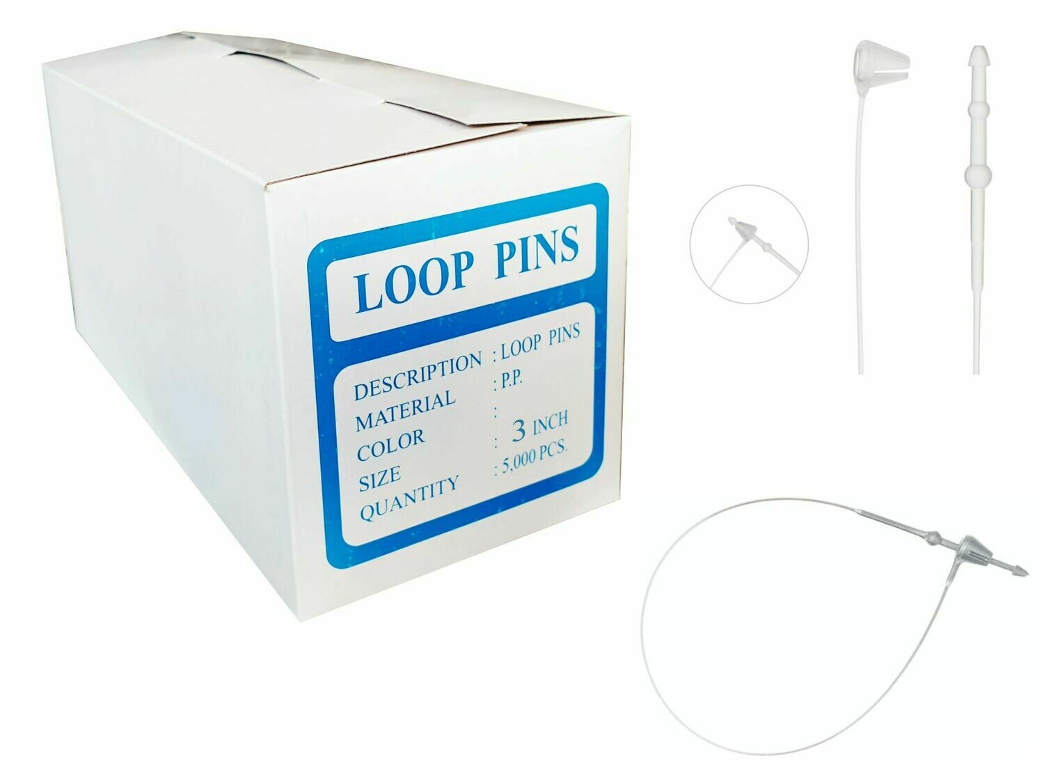 Sicherheitsfäden - Verschlussfäden C-Loop - 75 mm