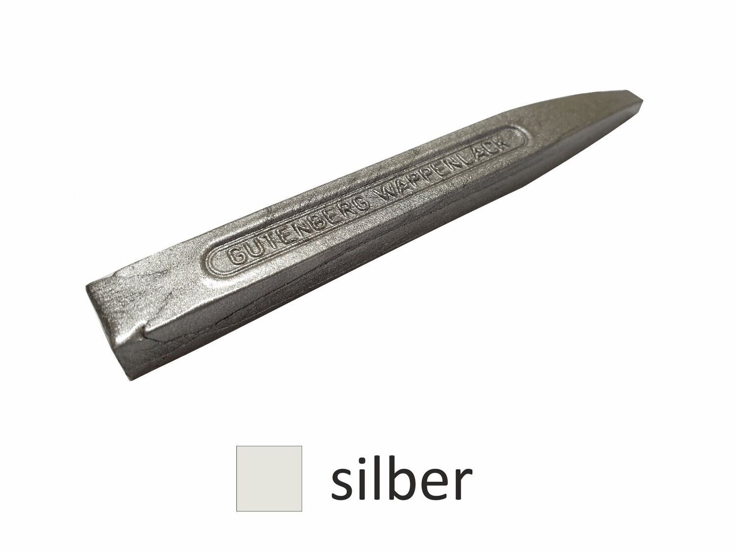 Gutenberg Siegellack - Wappenlack silber