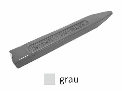 Gutenberg Siegellack - Wappenlack grau
