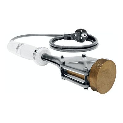 Textplatte für Brennstempel ALK T6 60 mm rund inkl. Gravur