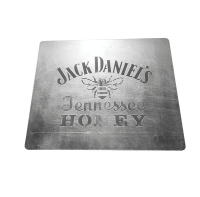 Aluminiumschablone - Individuelle Schablone mit Logo