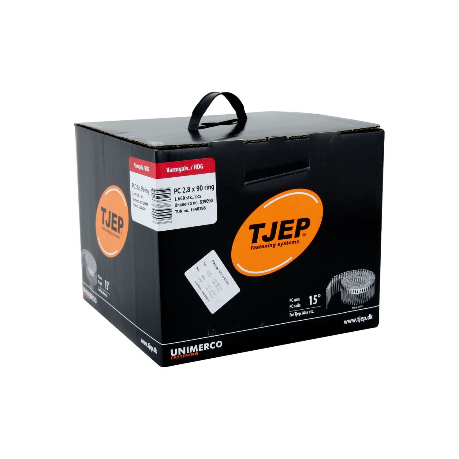 Coilnagel Tjep PC 28/90 - 839090 - feuerverzinkt - 1.600 Nägel