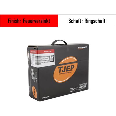 Ankernägel Tjep KA 40-40 mm Länge - feuerverzinkt - 2.400 Nägel
