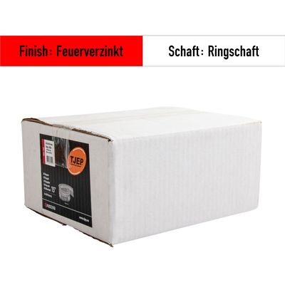 Ankernägel Tjep BC-40 50 mm Länge - Feuerverzinkt - 1.200 Nägel