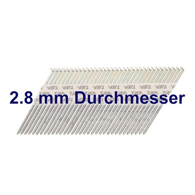 Streifennägel mit Rundkopf - 2.8 mm Durchmesser