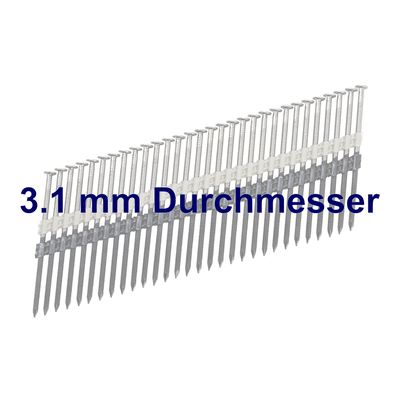 Streifennägel - 20 Grad - 3.1 mm Durchmesser