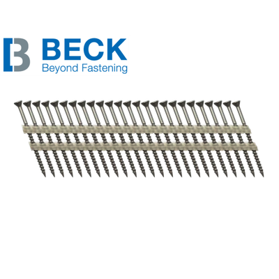 Beck Streifennagel Scrail - Plastik - 2.8/3.2 x 65 mm - Stahl verzinkt - 1.000 Nägel