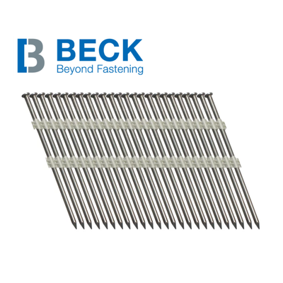 Beck Streifennagel Plastikgebunden - Rundkopf - 3.8 x 130 mm