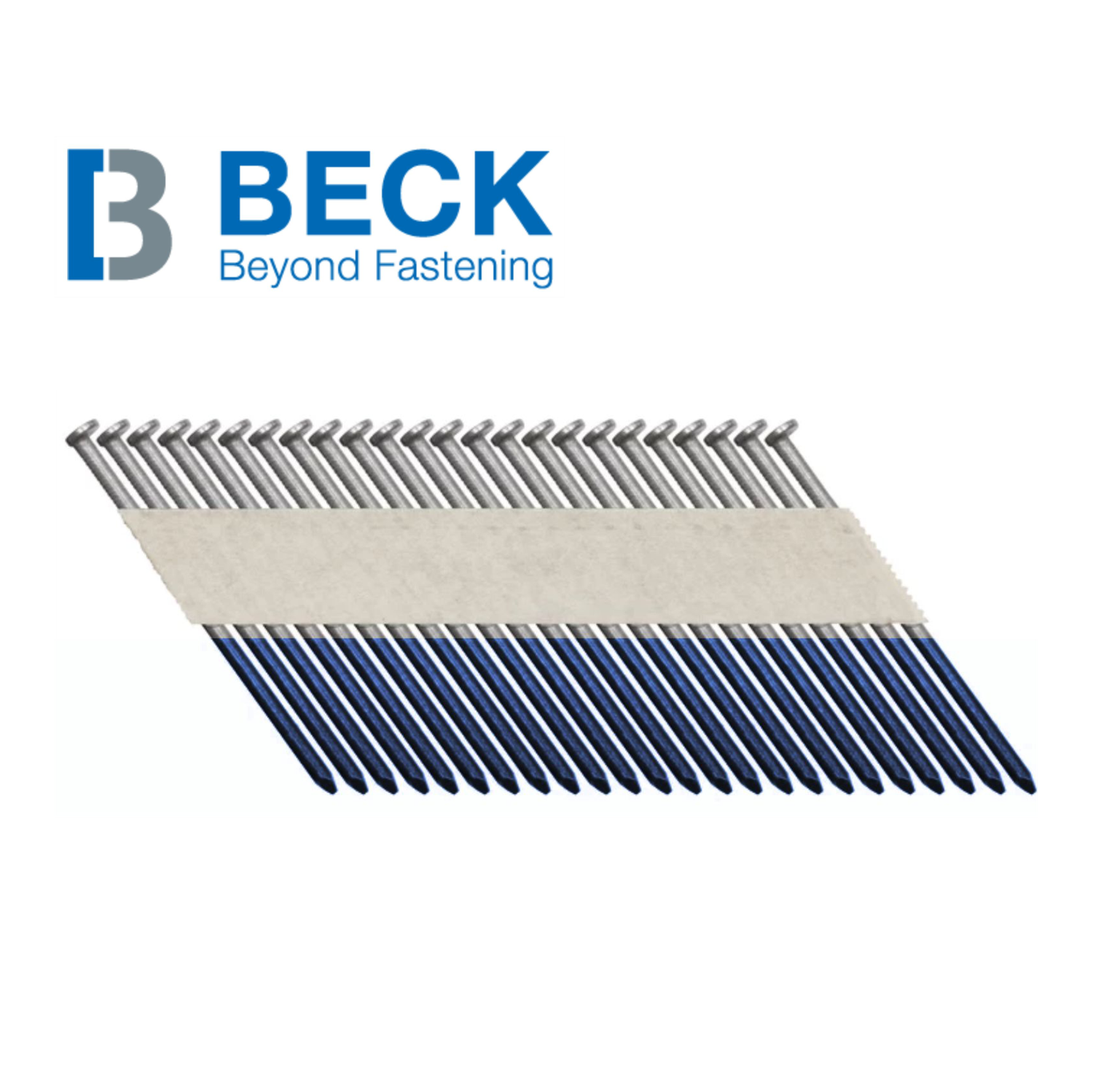 Beck Streifennagel Papiergebunden Offset - Rundkopf - 3.1 x 90 mm verzinkt Diamond