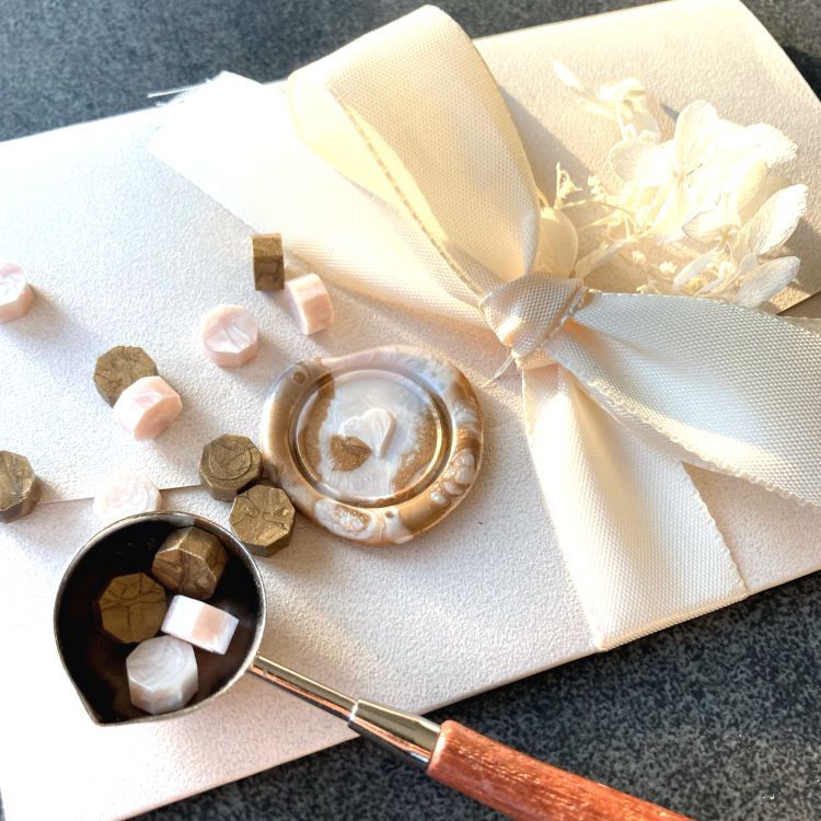 Siegelwachs in Perlen - Set M