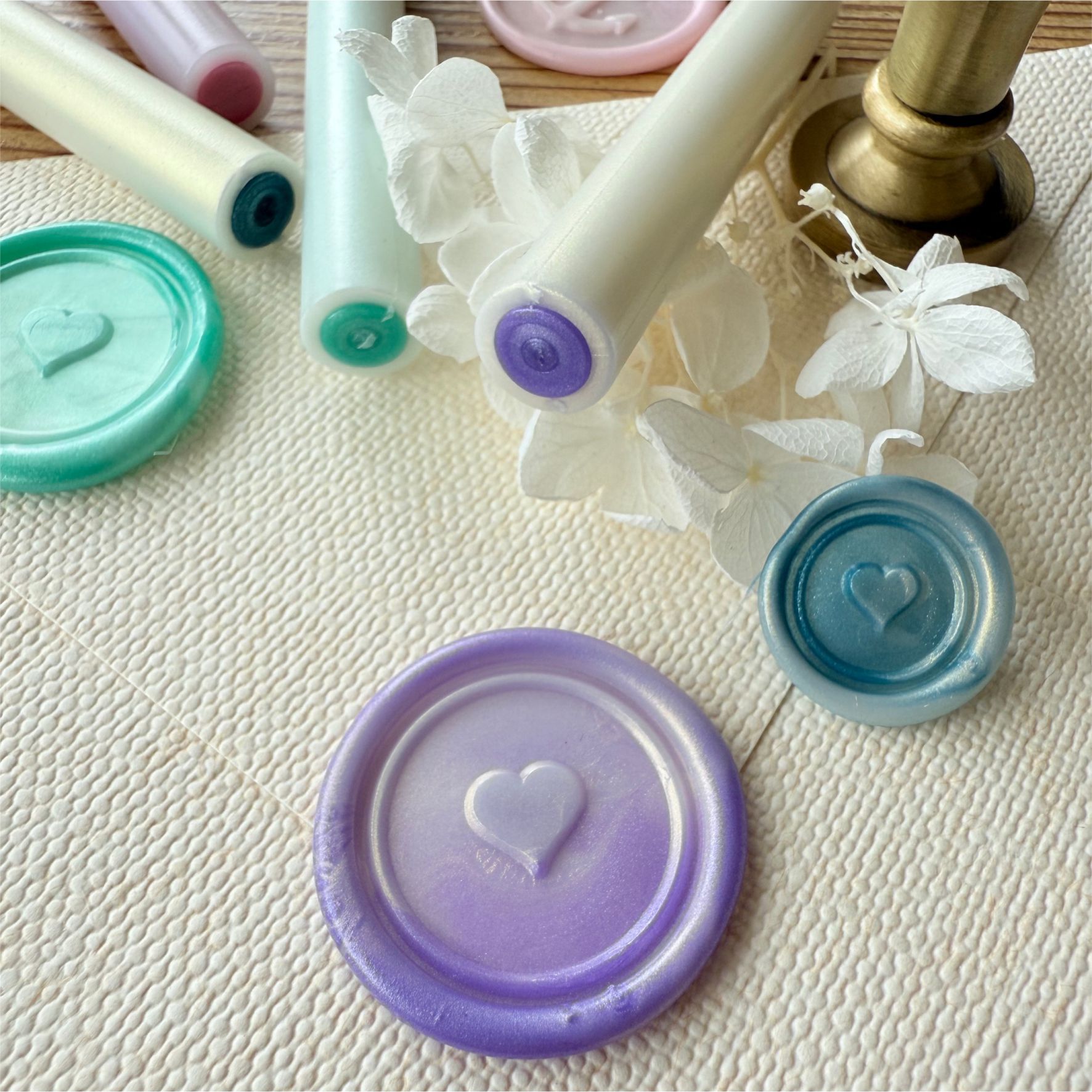 Siegelwachs Fancy zweifarbig