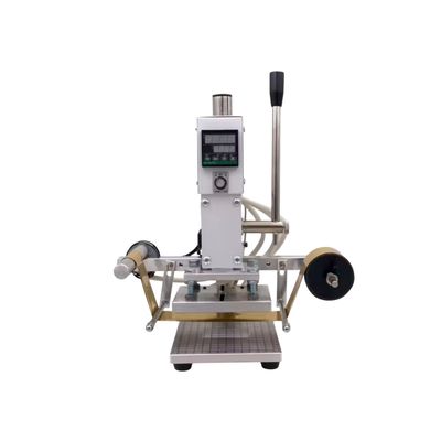 Händische Heißprägemaschine V3AH mit automatischem Folientransport
