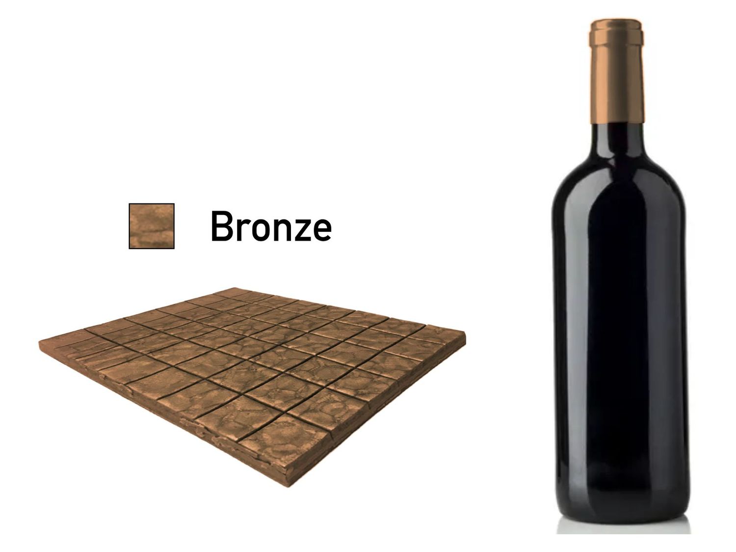 Siegelwachs für Flaschen - Bronze