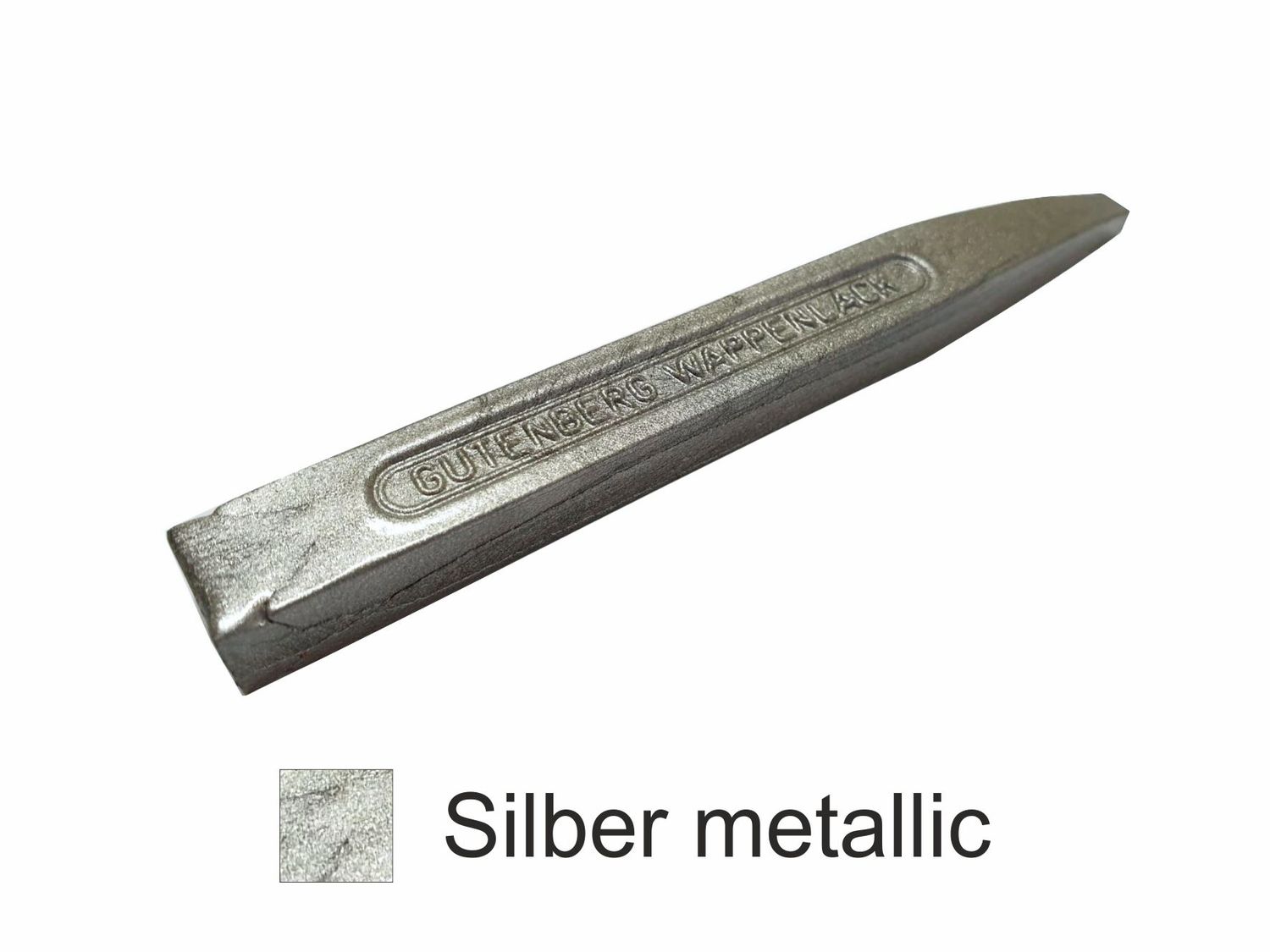 Gutenberg Siegellack - Wappenlack Silber
