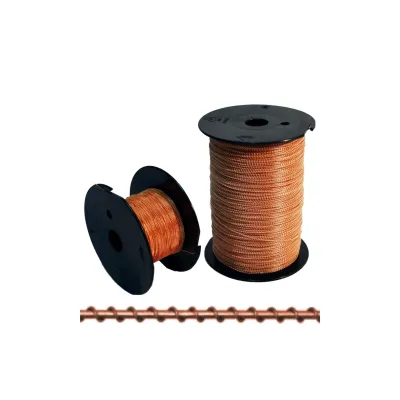 Plombendraht Perlon/Kupfer - 0.5 x 0.3 mm