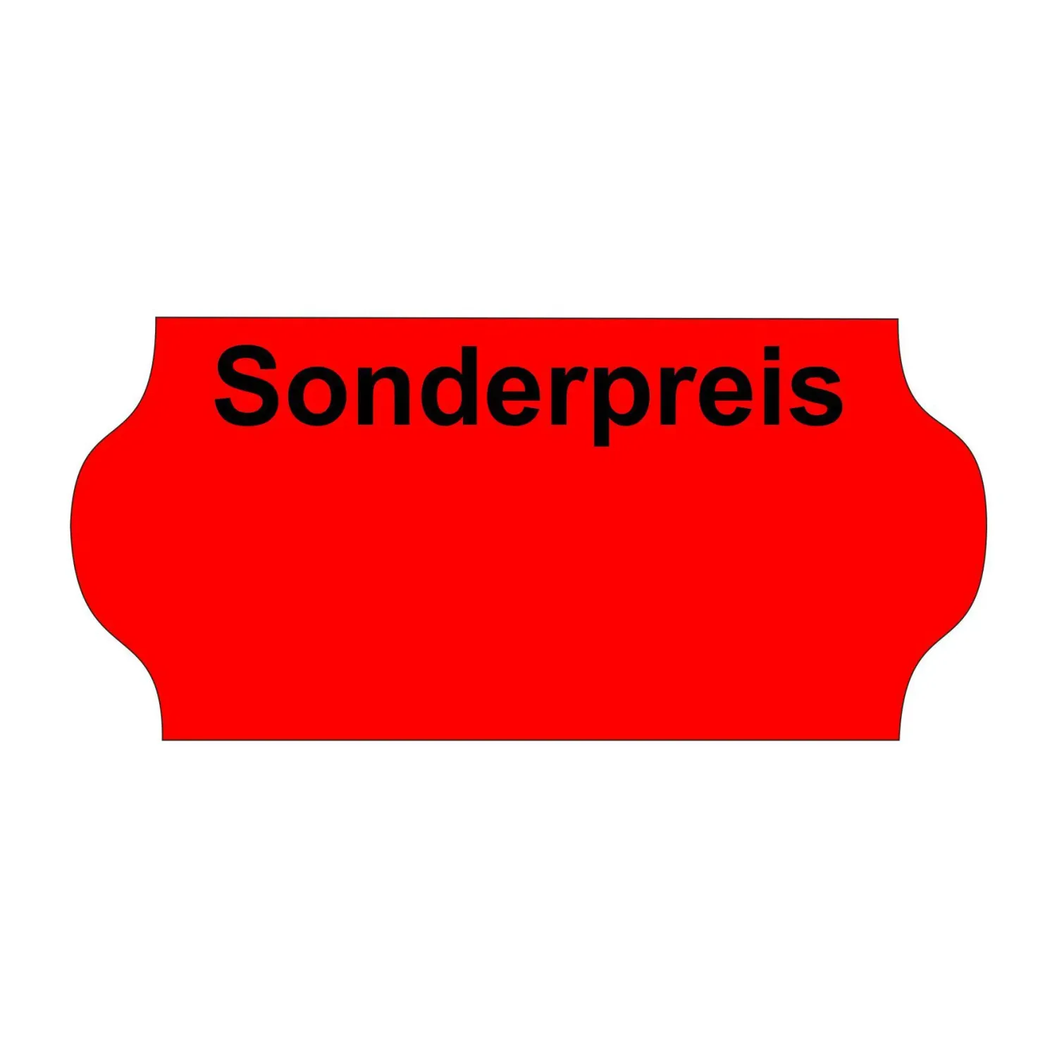 Etiketten 26x12 mm Sonderpreis, Haftstärke: Permanent (stark klebend)