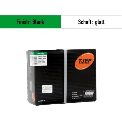 Streifennagel Tjep GR 28/75 blank - glatt - 4.000 Nägel