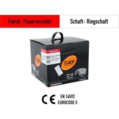 Coilnagel Tjep MX 21/40 - 839040 - feuerverzinkt - 2.400 Nägel